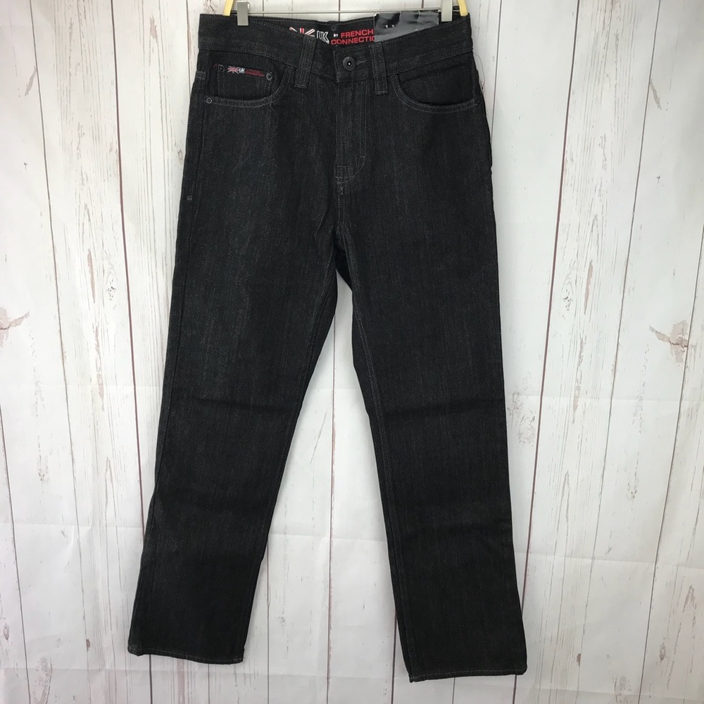 UK Style By French Connection Black Jeans 29 NWT